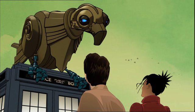 Кадр из фильма Доктор Кто: Путешествие в бесконечность / Doctor Who: The Infinite Quest (2007)