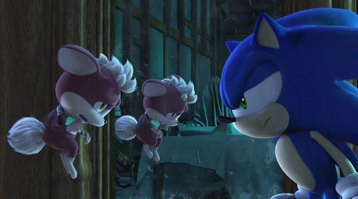 Кадр из фильма Соник: Ночь ежа-оборотня / Sonic: Night of the Werehog (2008)