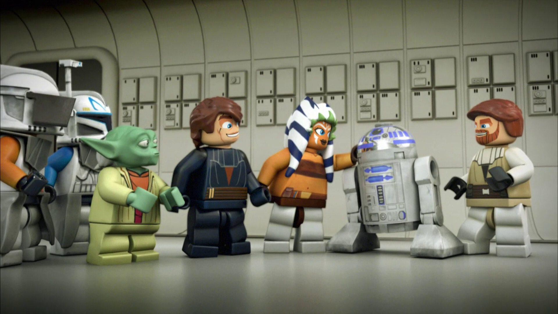 Кадр из фильма ЛЕГО Звездные войны: Поиск R2-D2 / Lego Star Wars: The Quest for R2-D2 (2009)