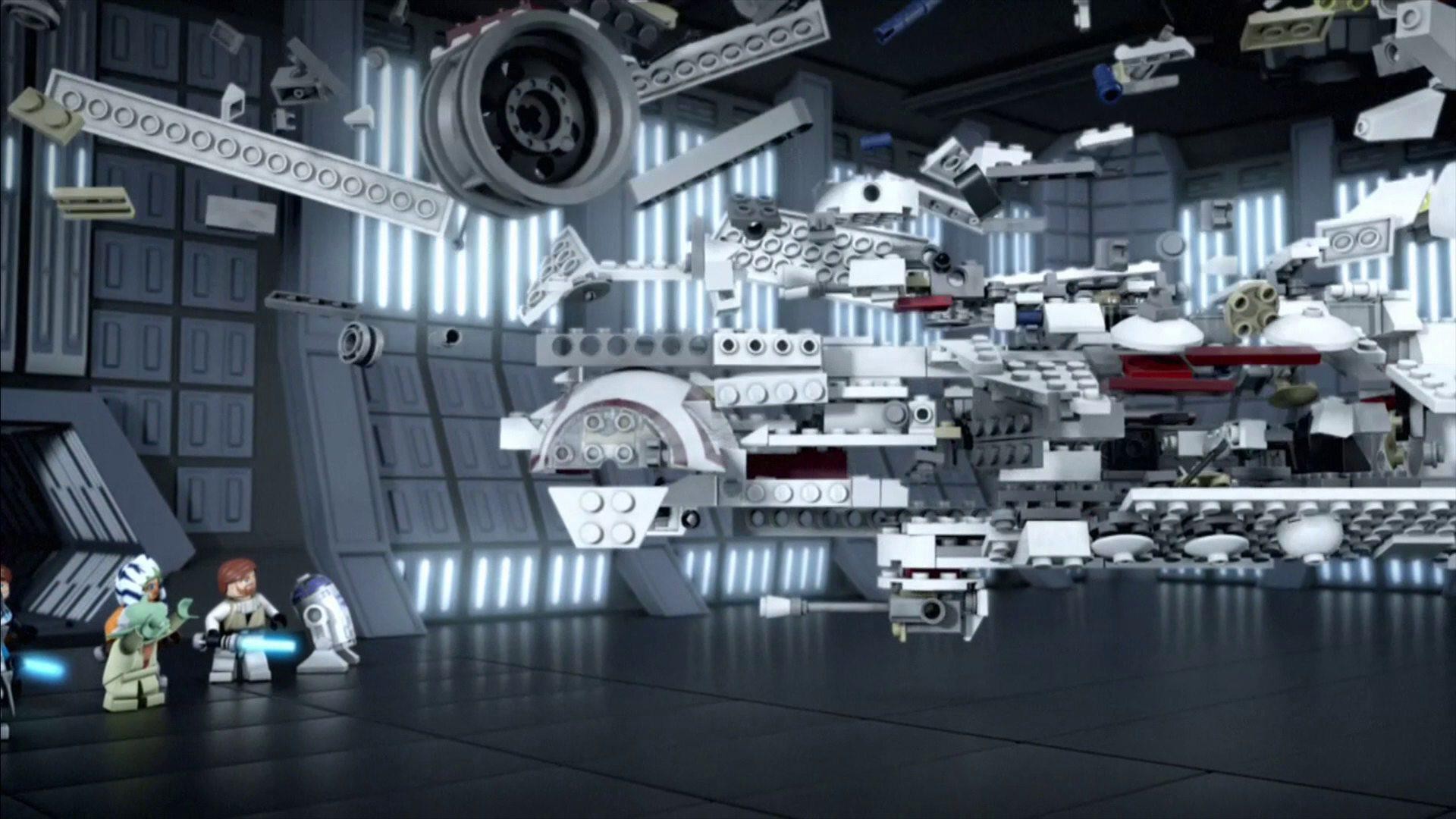 Кадр из фильма ЛЕГО Звездные войны: Поиск R2-D2 / Lego Star Wars: The Quest for R2-D2 (2009)