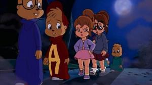 Кадры из фильма Элвин и бурундуки встречают оборотня / Alvin and the Chipmunks Meet the Wolfman (2000)