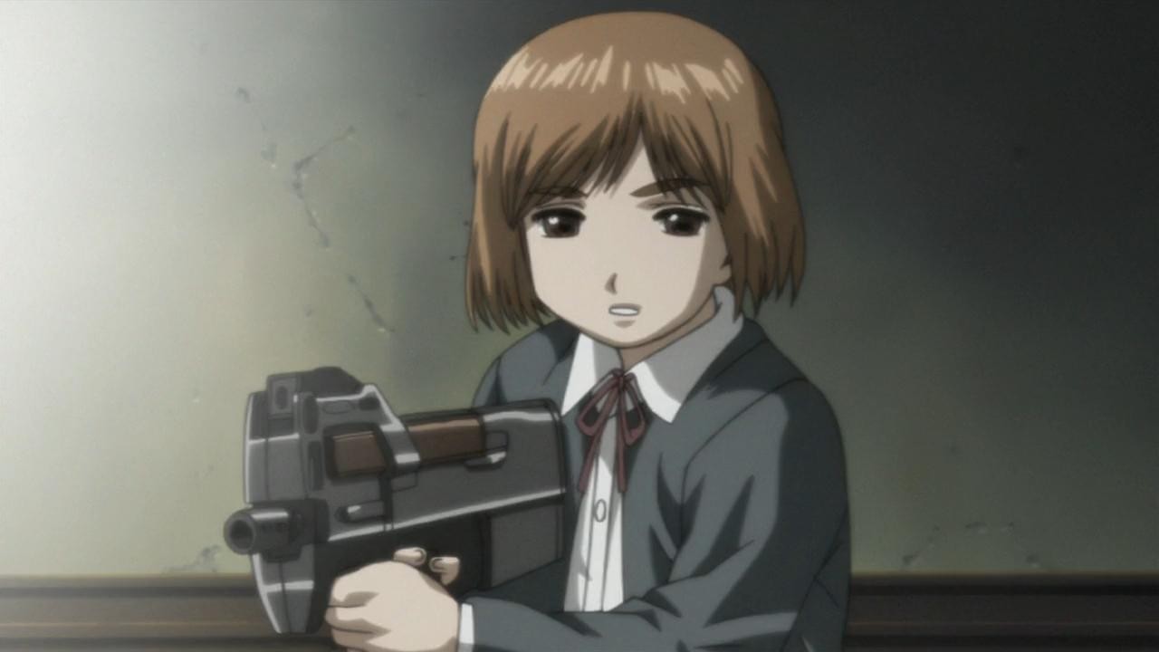 Кадр из фильма Школа убийц / Gunslinger Girl (2003)