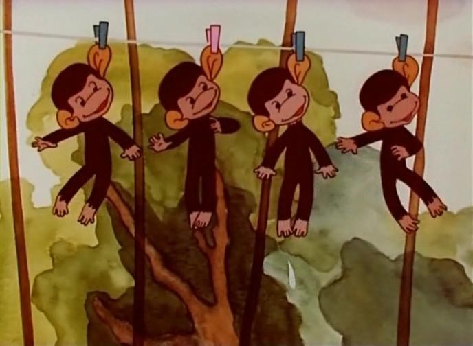 Кадр из фильма Осторожно, обезьянки (1984)