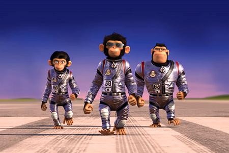 Кадр из фильма Мартышки в космосе / Space Chimps (2008)