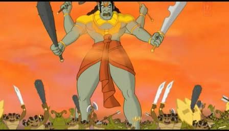 Кадр из фильма Возвращение Ханумана / Return of Hanuman (2007)