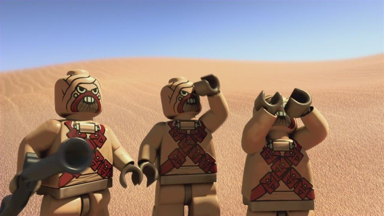 Кадр из фильма Lego Звездные войны: Награда Бомбада / Lego Star Wars: Bombad Bounty (2010)