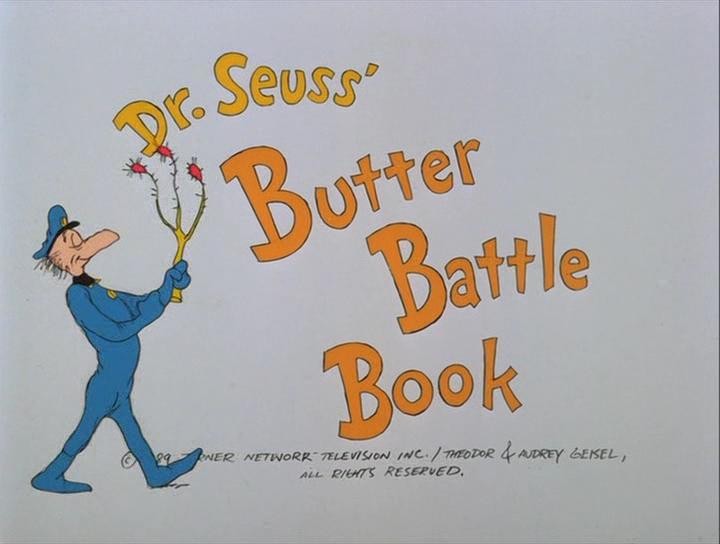 Кадр из фильма Хроника бутербродной войны / The Butter Battle Book (1989)