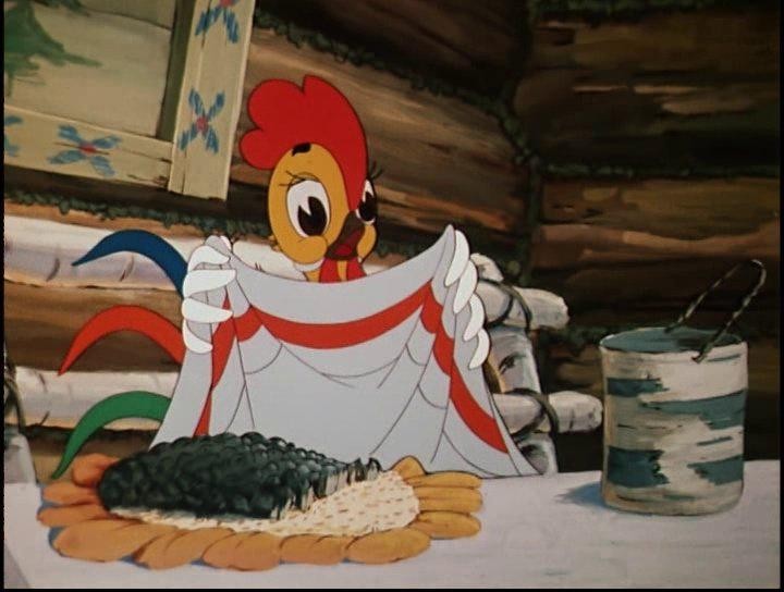 Кадр из фильма Петушок – Золотой гребешок (1955)