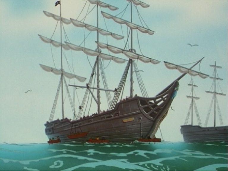 Кадр из фильма Черный пират / The Black Corsair (1998)