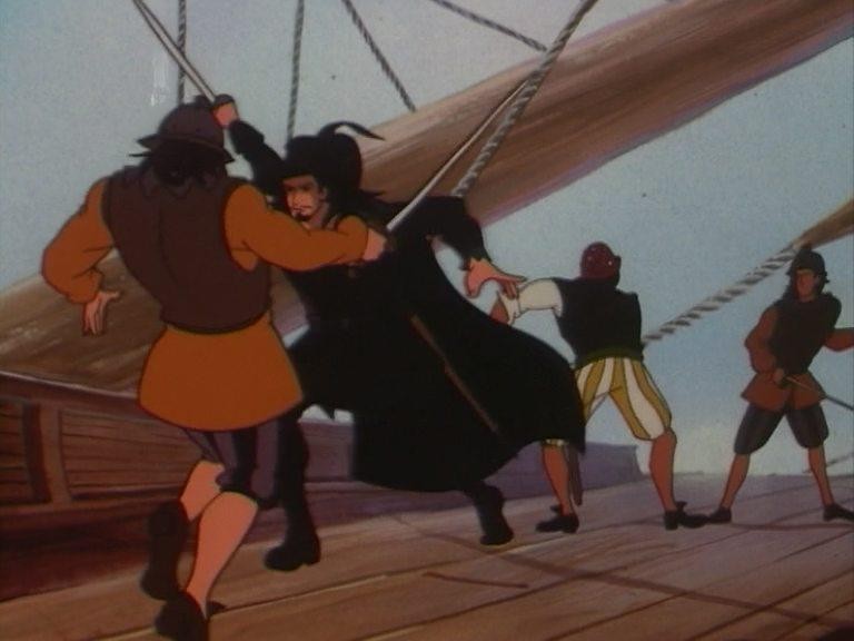 Кадр из фильма Черный пират / The Black Corsair (1998)