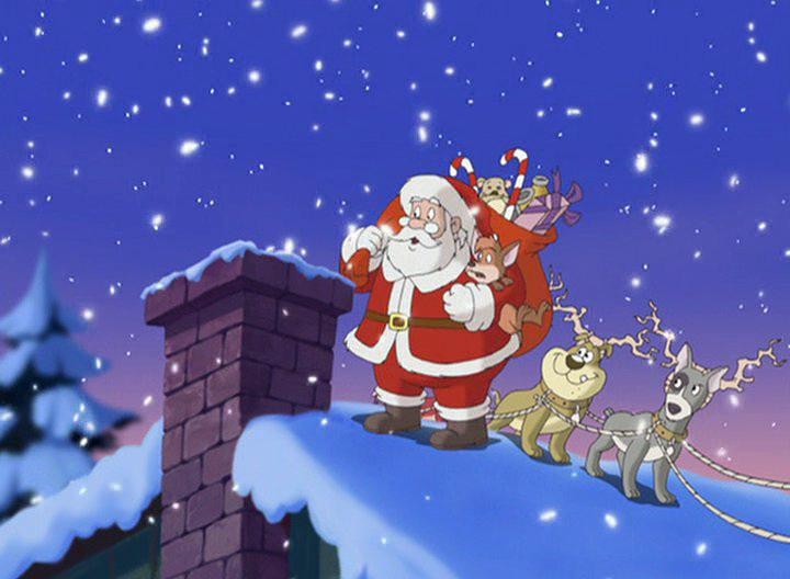 Кадр из фильма Девять рождественских псов / Nine Dog Christmas (2005)