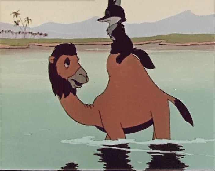 Кадр из фильма Шакалёнок и верблюд (1956)