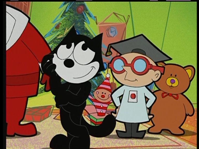 Кадр из фильма Котёнок Феликс спасает Рождество / Felix the Cat Saves Christmas (2004)
