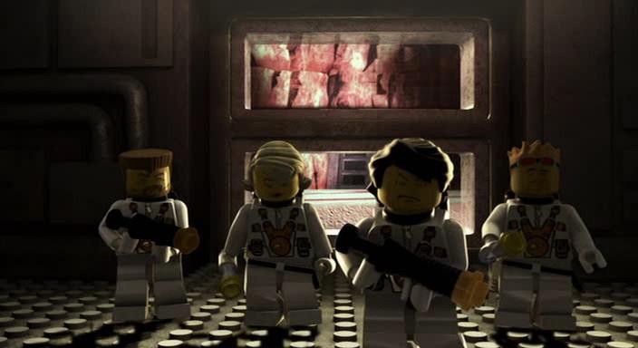 Кадр из фильма Лего: Приключения Клатча Пауэрса / Lego: The Adventures of Clutch Powers (2010)