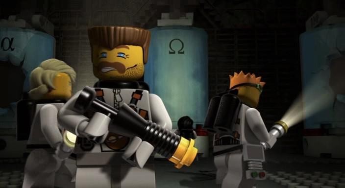 Кадр из фильма Лего: Приключения Клатча Пауэрса / Lego: The Adventures of Clutch Powers (2010)