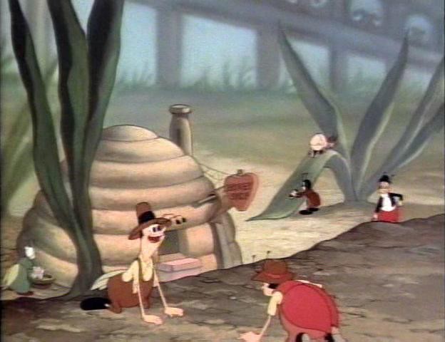 Кадр из фильма Приключения жука Хоппити / Mr. Bug Goes to Town (1941)