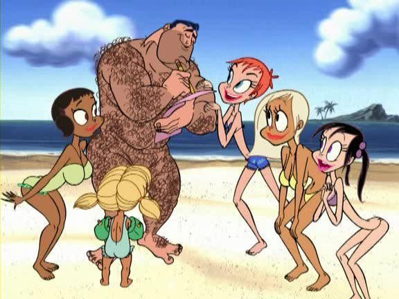 Кадр из фильма Рен и Стимпи: «Мультфильмы для взрослых» / Ren &amp; Stimpy «Adult Party Cartoon» (2003)