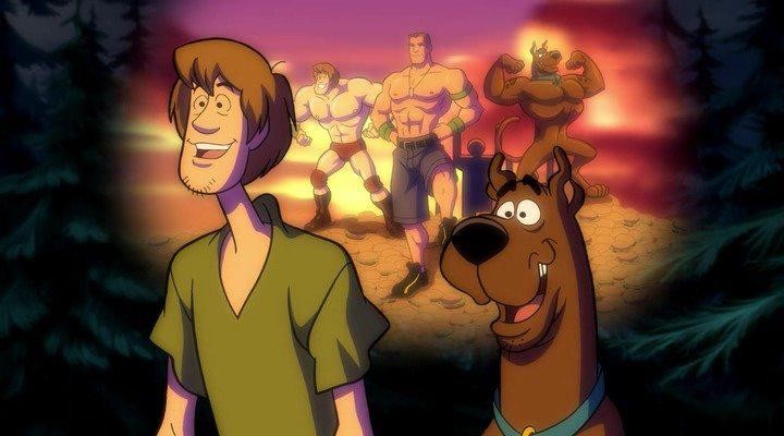 Кадр из фильма Скуби-Ду! Тайна рестлмании / Scooby-Doo! WrestleMania Mystery (2014)
