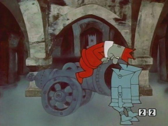 Кадр из фильма Май-мастеровой, необыкновенная машина и король-вояка (1971)