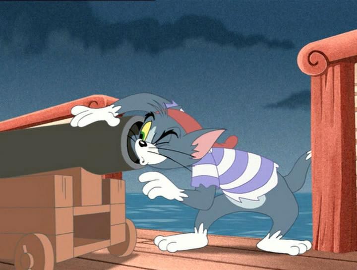 Кадр из фильма Том и Джерри: Трепещи, Усатый! (Том и Джерри против Карибских пиратов) / Tom and Jerry: Shiver Me Whiskers (2006)