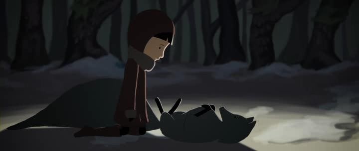 Кадр из фильма Девочка и лис / The Girl and the Fox (2012)