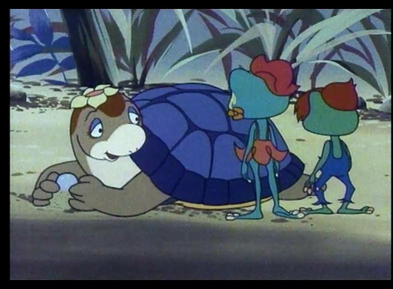 Кадр из фильма Храбрый Лягушонок / The Brave Frog (1989)