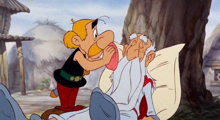 Кадр из фильма Большой бой Астерикса / Asterix et le coup du menhir (Asterix and the Big Fight) (1989)