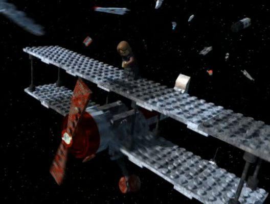 Кадр из фильма ЛЕГО Звездные войны: Месть детальки / Lego Star Wars: Revenge of the Brick (2005)