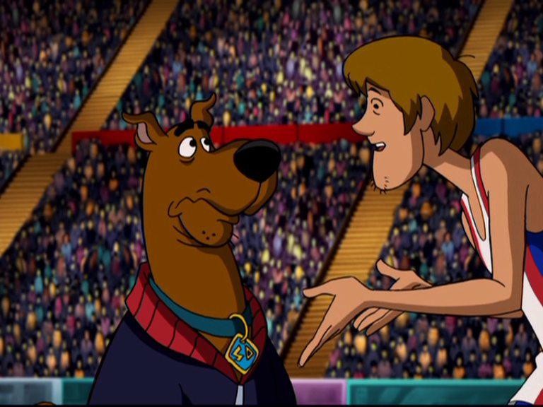 Кадр из фильма Скуби-Ду!: Олимпийские игры, Забавные состязания / Scooby-Doo! Laff-A-Lympics: Spooky Games (2012)