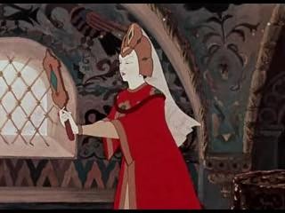Кадр из фильма Сказка о мертвой царевне и семи богатырях (1951)
