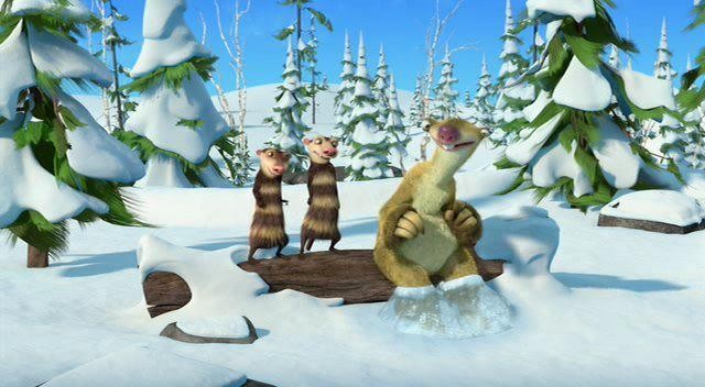 Кадр из фильма Ледниковый период: Гигантское Рождество мамонта / Ice Age: A Mammoth Christmas (2011)