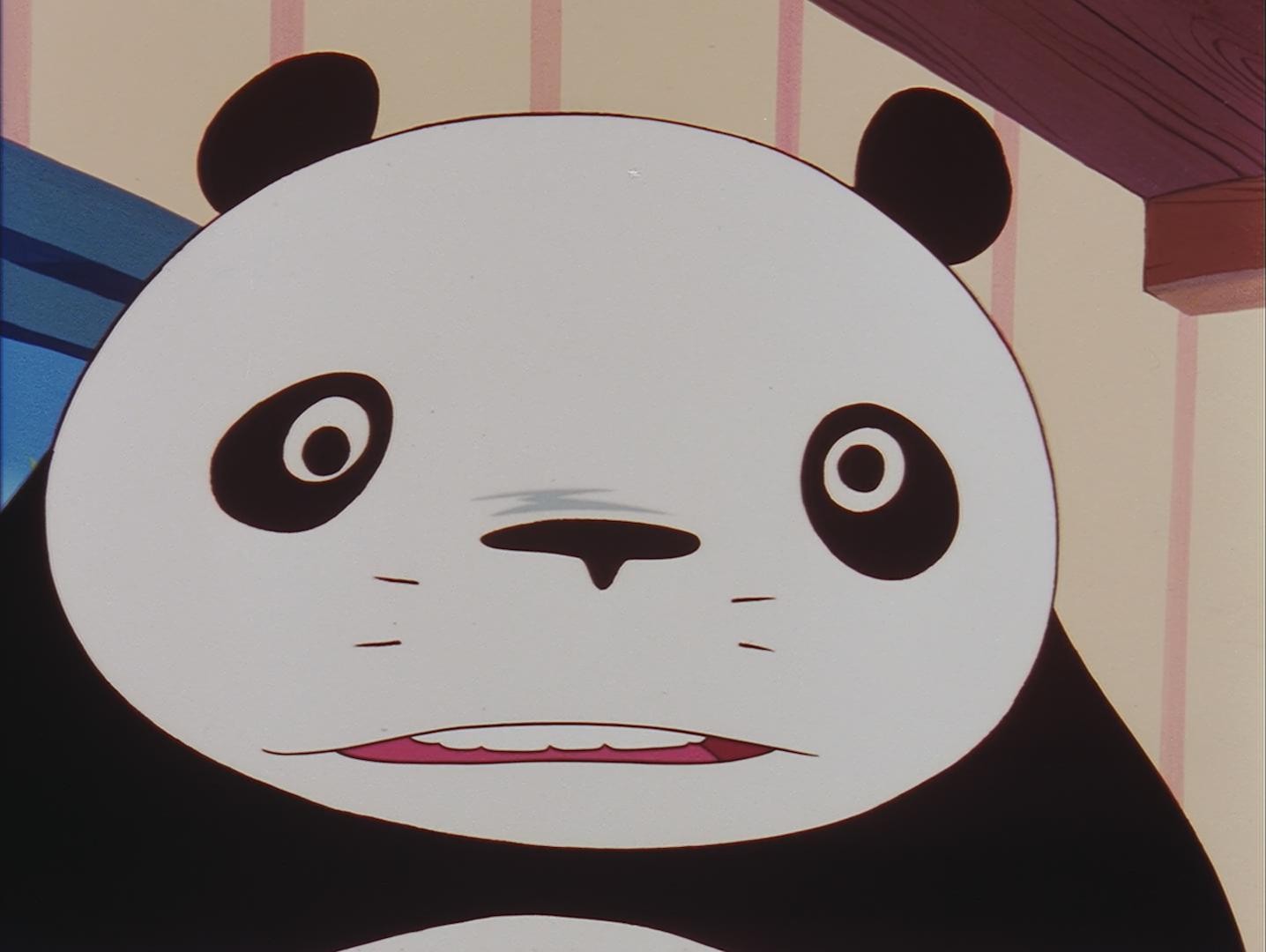 Кадр из фильма Большая панда и маленькая панда: Дождливый день в цирке / Panda Kopanda: Amefuri Circus no Maki (1973)
