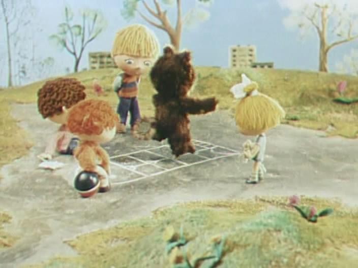 Кадр из фильма Настоящий медвежонок (1977)