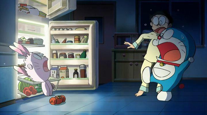 Кадр из фильма Новый Дораэмон 2009 / Eiga Doraemon: Shin Nobita no uchû kaitakushi (2009)