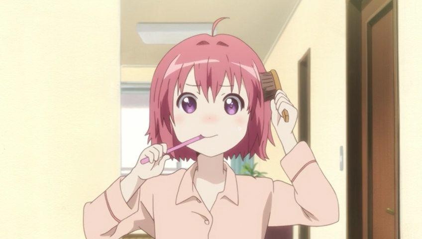 Кадр из фильма Лилии на ветру / Yuru Yuri (2011)