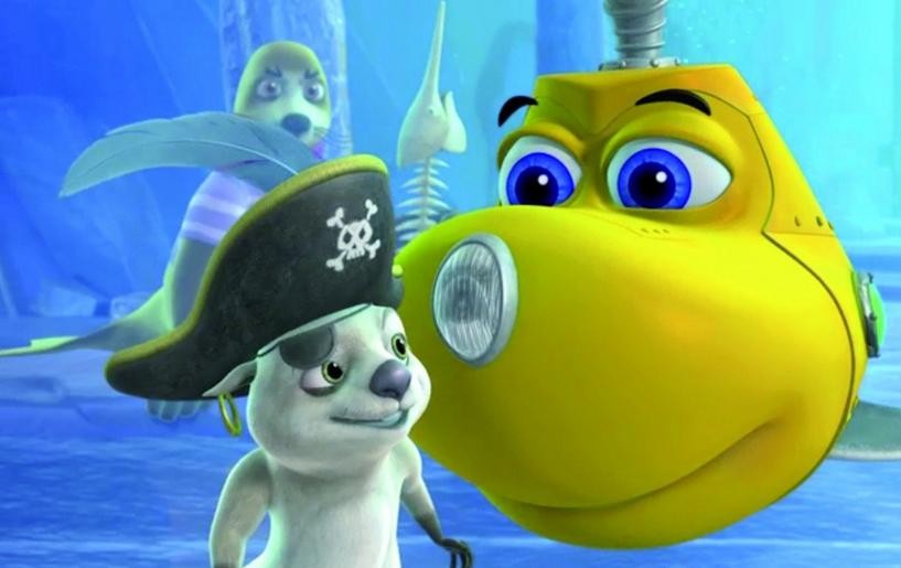 Кадр из фильма Олли и сокровища пиратов / Dive Olly Dive and the Pirate Treasure (2014)