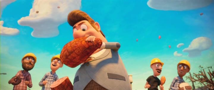 Кадр из фильма Облачно, возможны осадки в виде фрикаделек / Cloudy with a Chance of Meatballs (2009)