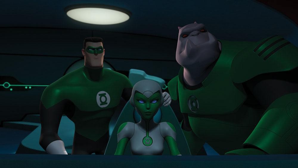 Кадр из фильма Зелёный Фонарь: Анимационный Сериал / Green Lantern: The Animated Series (2011)