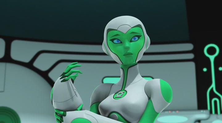 Кадр из фильма Зелёный Фонарь: Анимационный Сериал / Green Lantern: The Animated Series (2011)