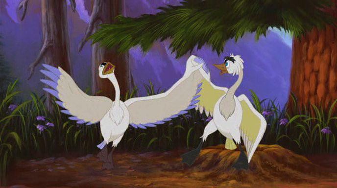 Кадр из фильма Лебединая труба / The Trumpet of the Swan (2001)