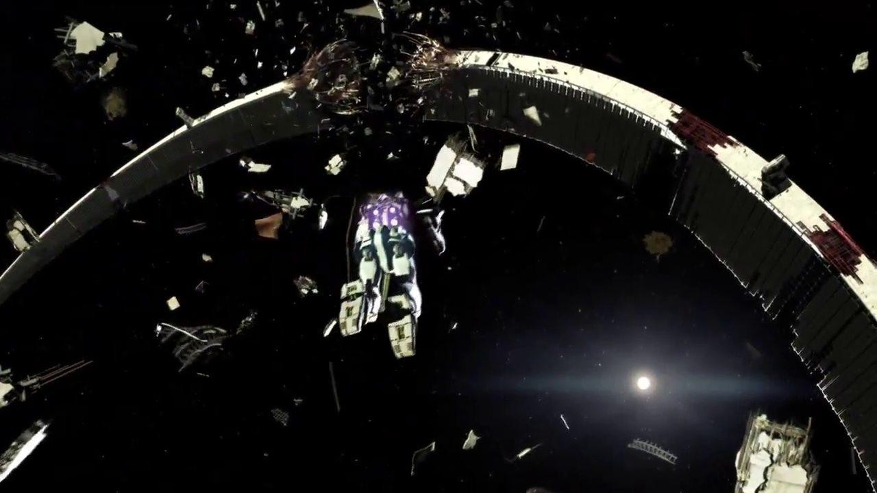 Кадр из фильма Кольцо Гандама / Ring of Gundam (2009)