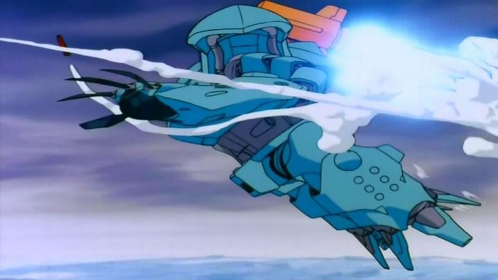 Кадр из фильма Мобильный воин Гандам 0080: Карманная война OVA / Mobile Suit Gundam 0080: A War in the Pocket (1989)