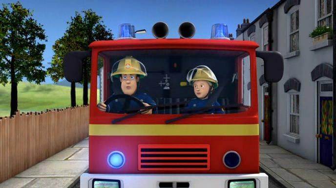 Кадр из фильма Пожарный Сэм - Большой огонь Понтипанди / Fireman Sam (2010)