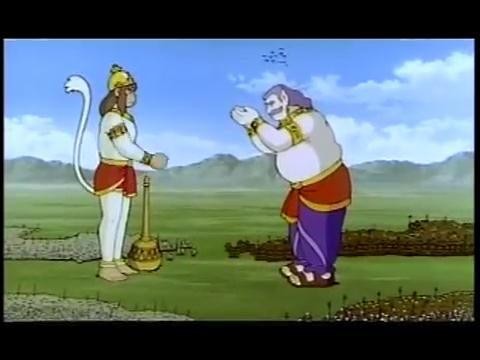 Кадр из фильма Рамаяна: Легенда о царевиче Рамачандре / Ramayana: The Legend of Prince Rama (1992)