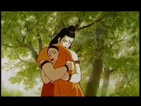 Кадр из фильма Рамаяна: Легенда о царевиче Рамачандре / Ramayana: The Legend of Prince Rama (1992)