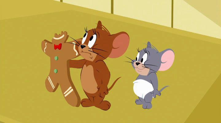 Кадр из фильма Том и Джерри: Маленькие помощники Санты / Tom and Jerry: Santa's Little Helpers (2014)