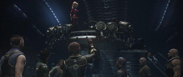 Кадр из фильма Космический пират Харлок / Space Pirate Captain Harlock (2014)