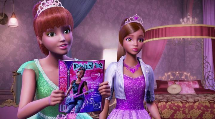 Кадр из фильма Барби: Рок-принцесса / Barbie in Rock 'N Royals (2015)