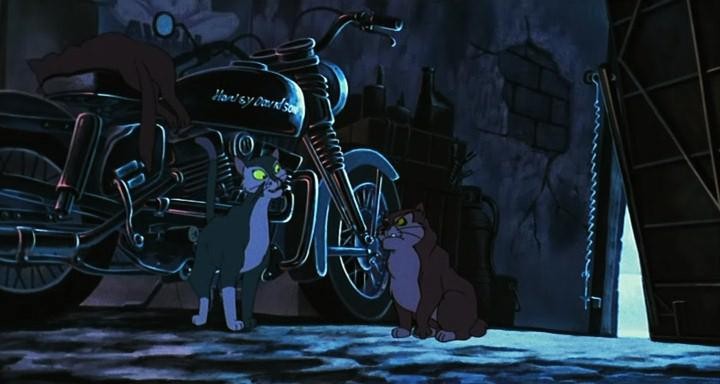 Кадр из фильма Фелидэ - Приключения знаменитого Кота-Сыщика / Felidae (1994)