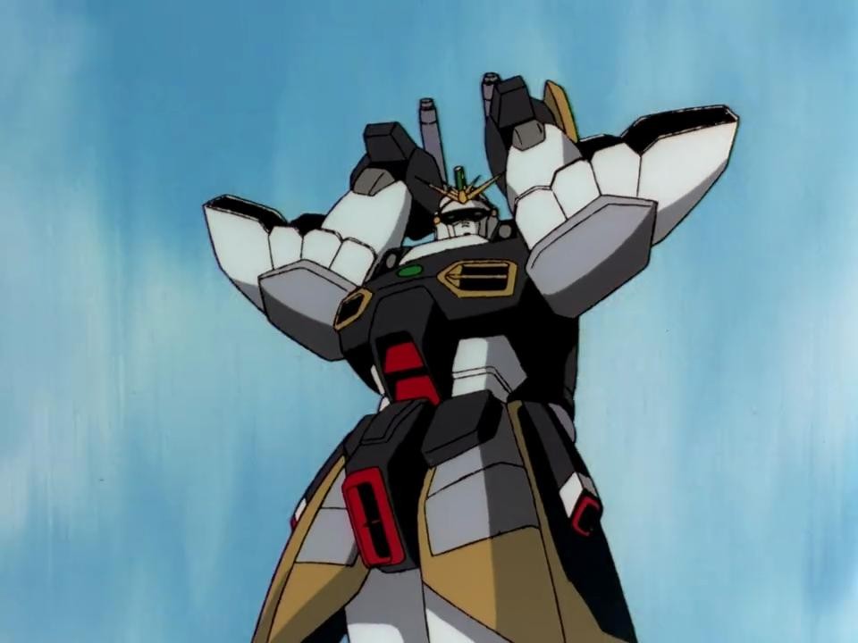 Кадр из фильма Мобильный ГАНДАМ: Дубль-вэ / Shin kidô senki Gundam W (1995)